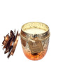 Glass Candle - Copper Camellia Lid