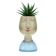 Load image into Gallery viewer, Head Planter Blue
