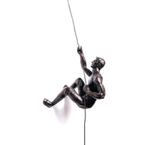 Load image into Gallery viewer, Climbing Men Duo - Bronze Colour Sculptures