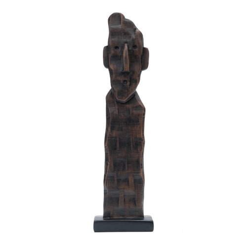 Tribal Figurine (Wood Effect)