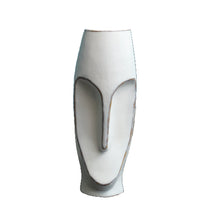 Load image into Gallery viewer, White Faced Vase